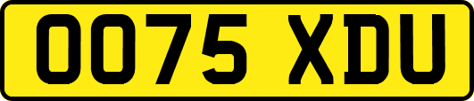 OO75XDU