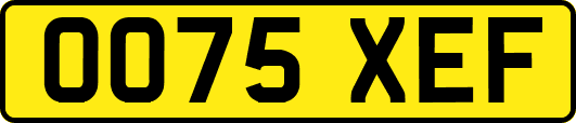 OO75XEF