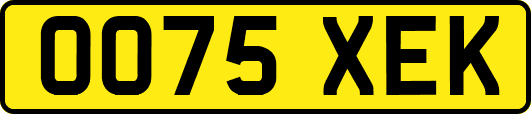 OO75XEK