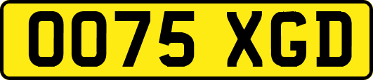OO75XGD