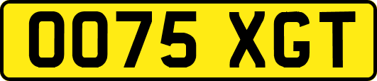 OO75XGT