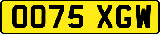 OO75XGW
