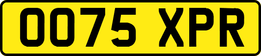 OO75XPR