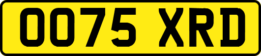 OO75XRD