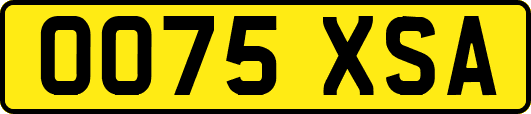 OO75XSA