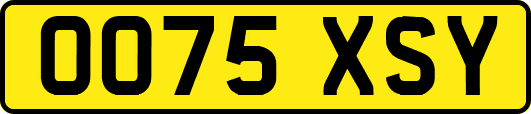 OO75XSY