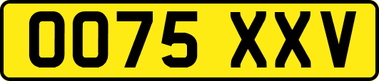 OO75XXV