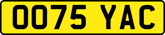 OO75YAC