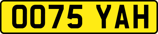 OO75YAH