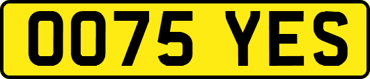 OO75YES