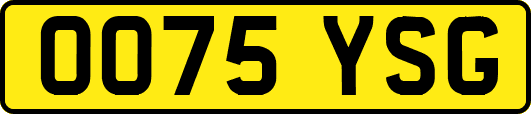 OO75YSG