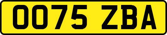 OO75ZBA