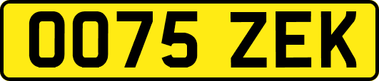 OO75ZEK