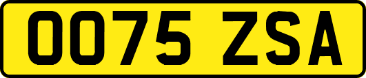 OO75ZSA