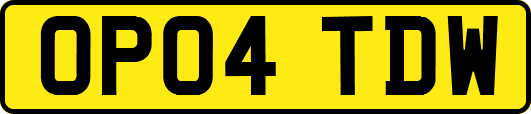 OP04TDW