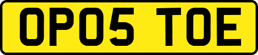 OP05TOE