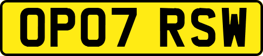 OP07RSW