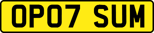 OP07SUM
