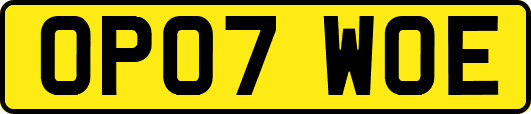 OP07WOE