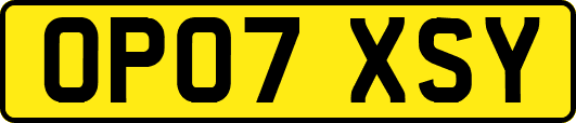 OP07XSY