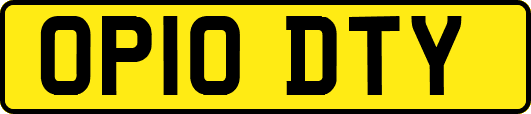 OP10DTY