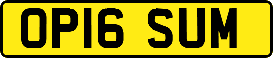 OP16SUM