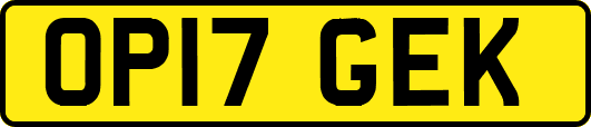 OP17GEK