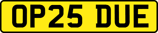 OP25DUE