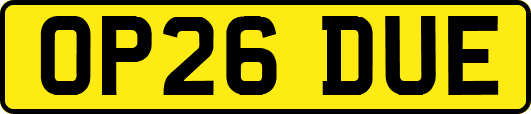 OP26DUE