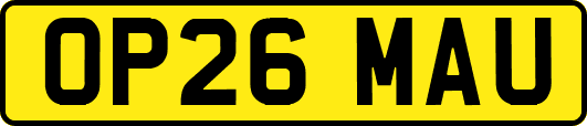 OP26MAU