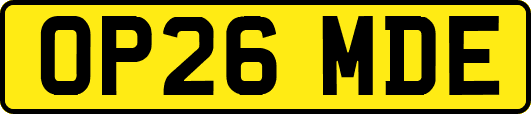 OP26MDE
