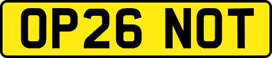 OP26NOT