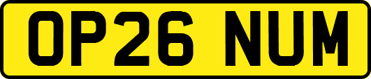 OP26NUM