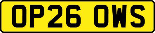 OP26OWS