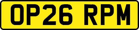 OP26RPM