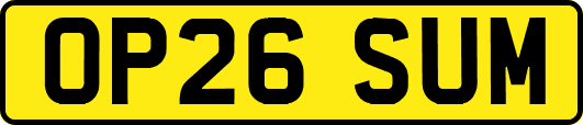 OP26SUM