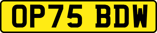 OP75BDW