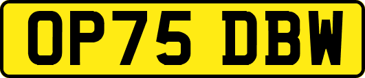 OP75DBW