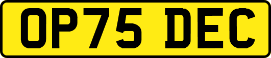 OP75DEC