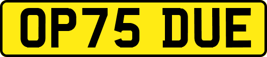 OP75DUE