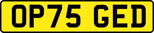 OP75GED