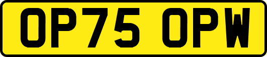 OP75OPW