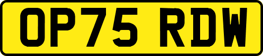 OP75RDW