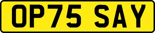 OP75SAY