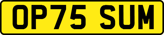 OP75SUM