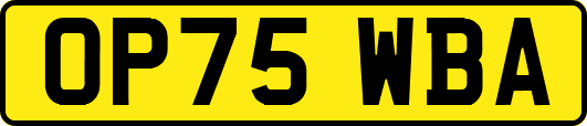 OP75WBA