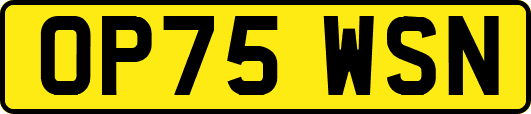 OP75WSN