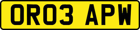 OR03APW