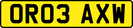OR03AXW