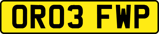 OR03FWP